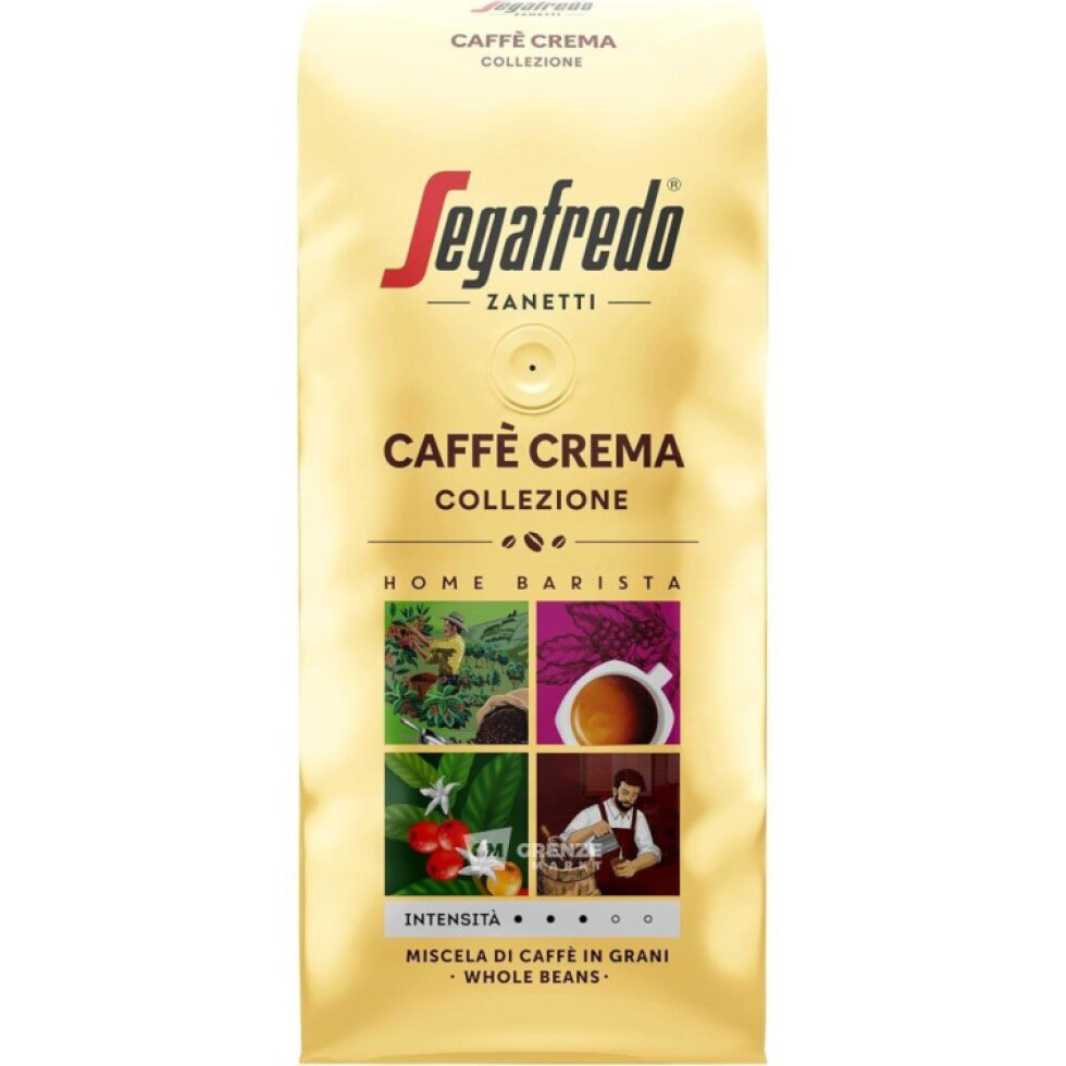 Segafredo Caffè Crema Collezione - Zrnková káva 1 kg