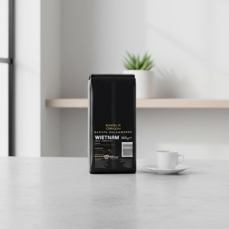 Segafredo Single Origin Wietnam zrnková káva 1 kg