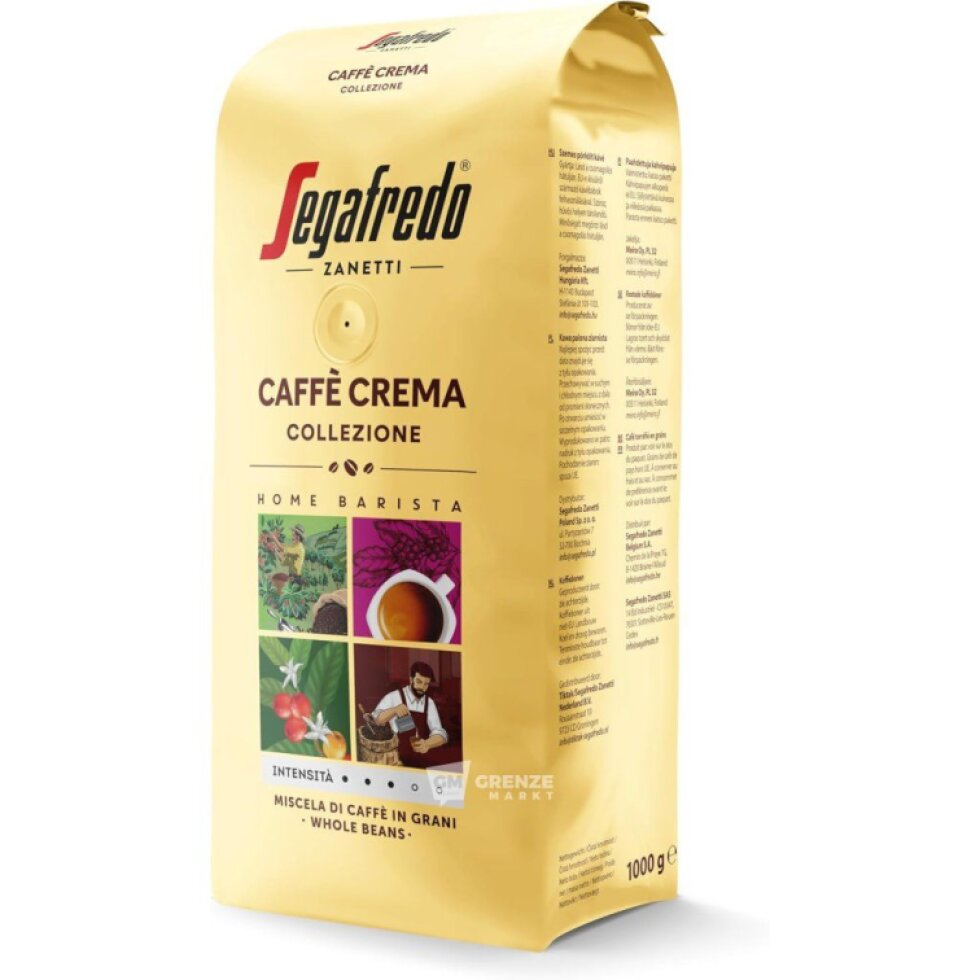 Segafredo Caffè Crema Collezione - Zrnková káva 1 kg