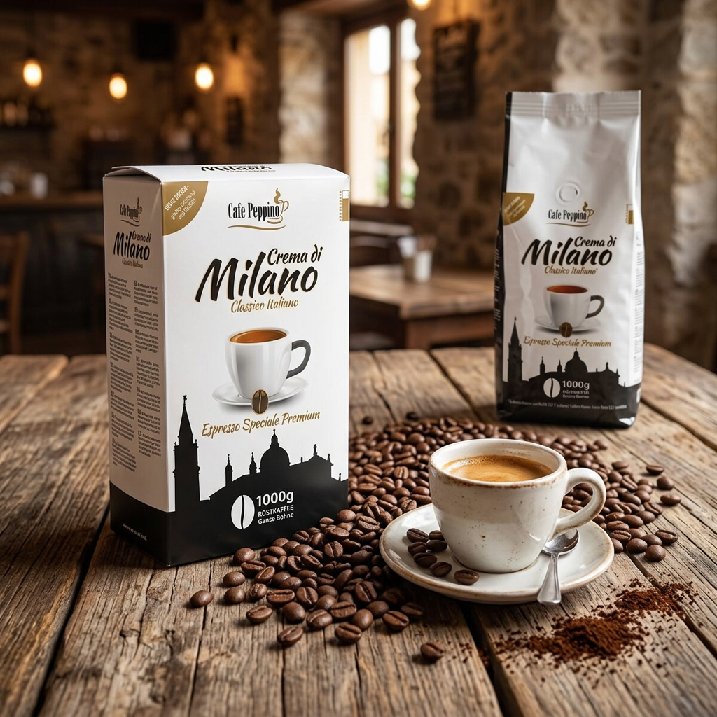Café Peppino Milano zrnková káva 1 kg
