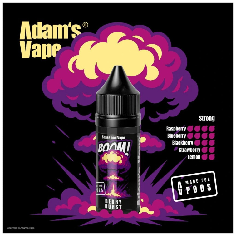 Adams Vape S&V BOOM! Berry Burst