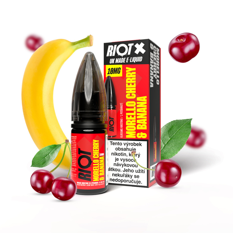 RIOT X SALT Morello Cherry & Banana