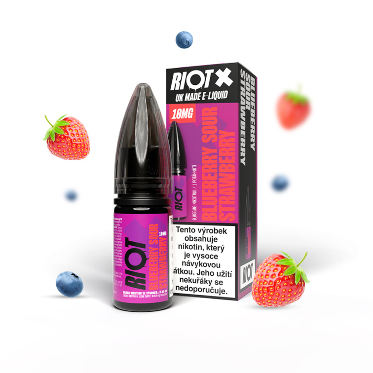 RIOT X SALT Blueberry Sour Strawberry