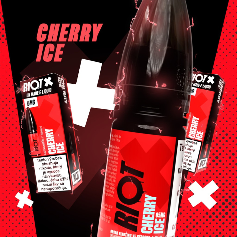 RIOT X SALT Cherry Ice