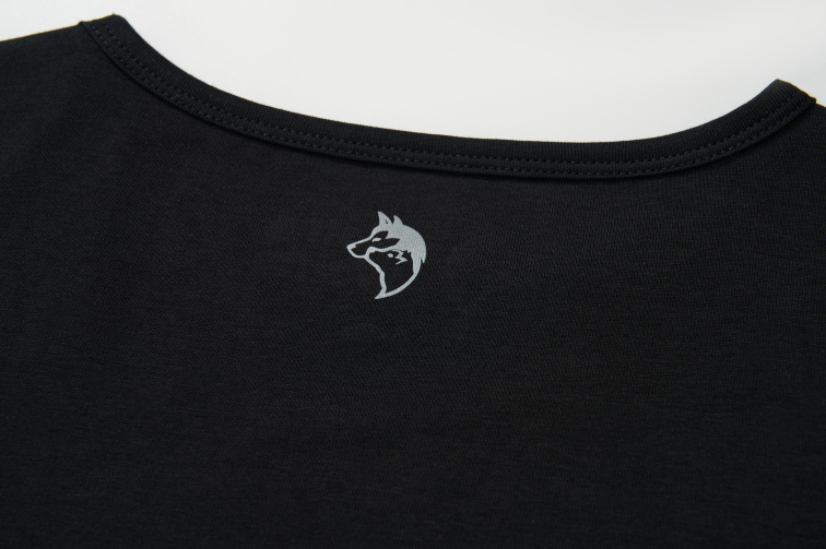 Dívčí bavlněné tričko, Keep Going On S2543B, černá