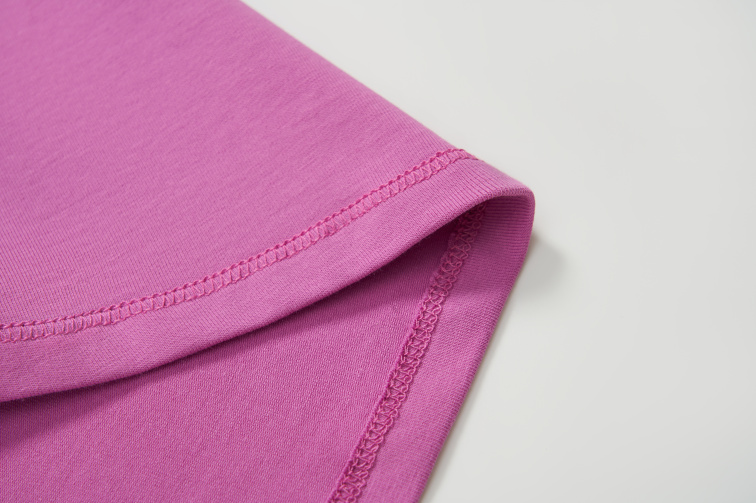 Dívčí bavlněné tričko, Extra Fun, sytě růžová