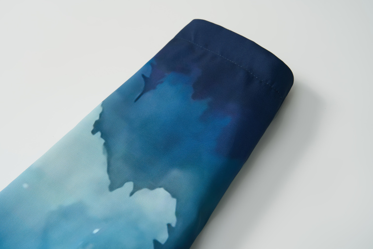 Chlapecká podzimní bunda s fleecem, les B2562, modrá