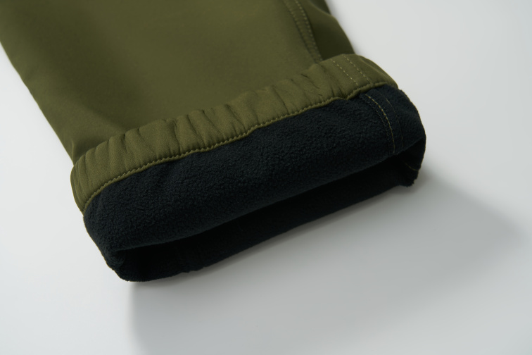 Chlapecké softshellové kalhoty s fleecem, B2597, černá