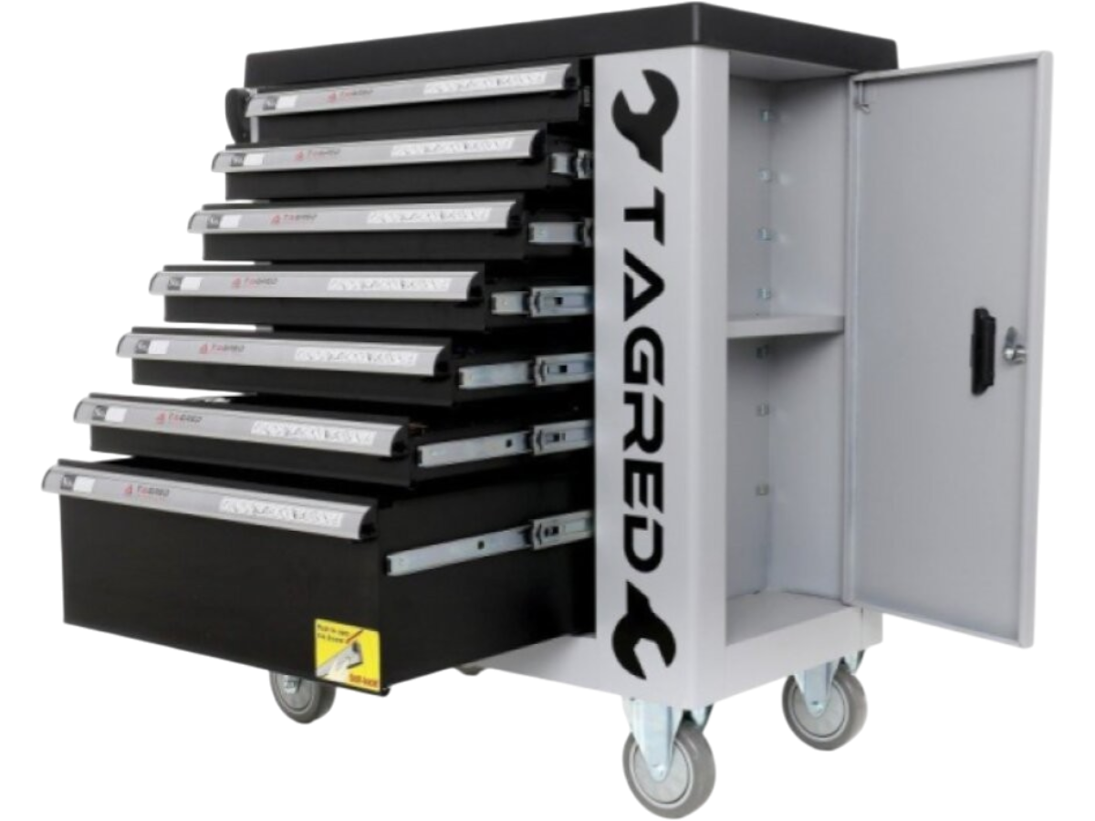 Dílenský vozík s nářadím 251 ks, Tagred TA212