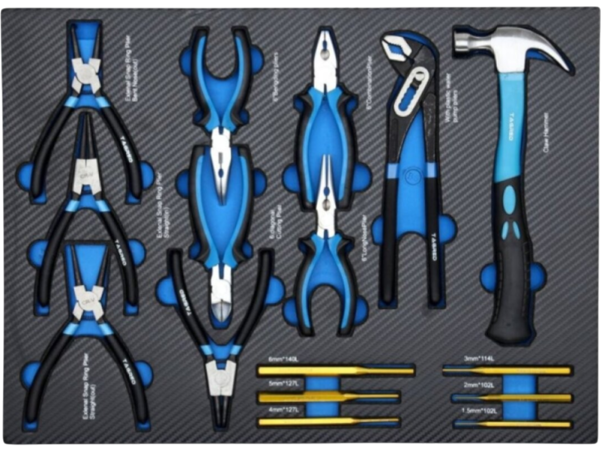 Dílenský vozík s nářadím 251 ks, Tagred TA212