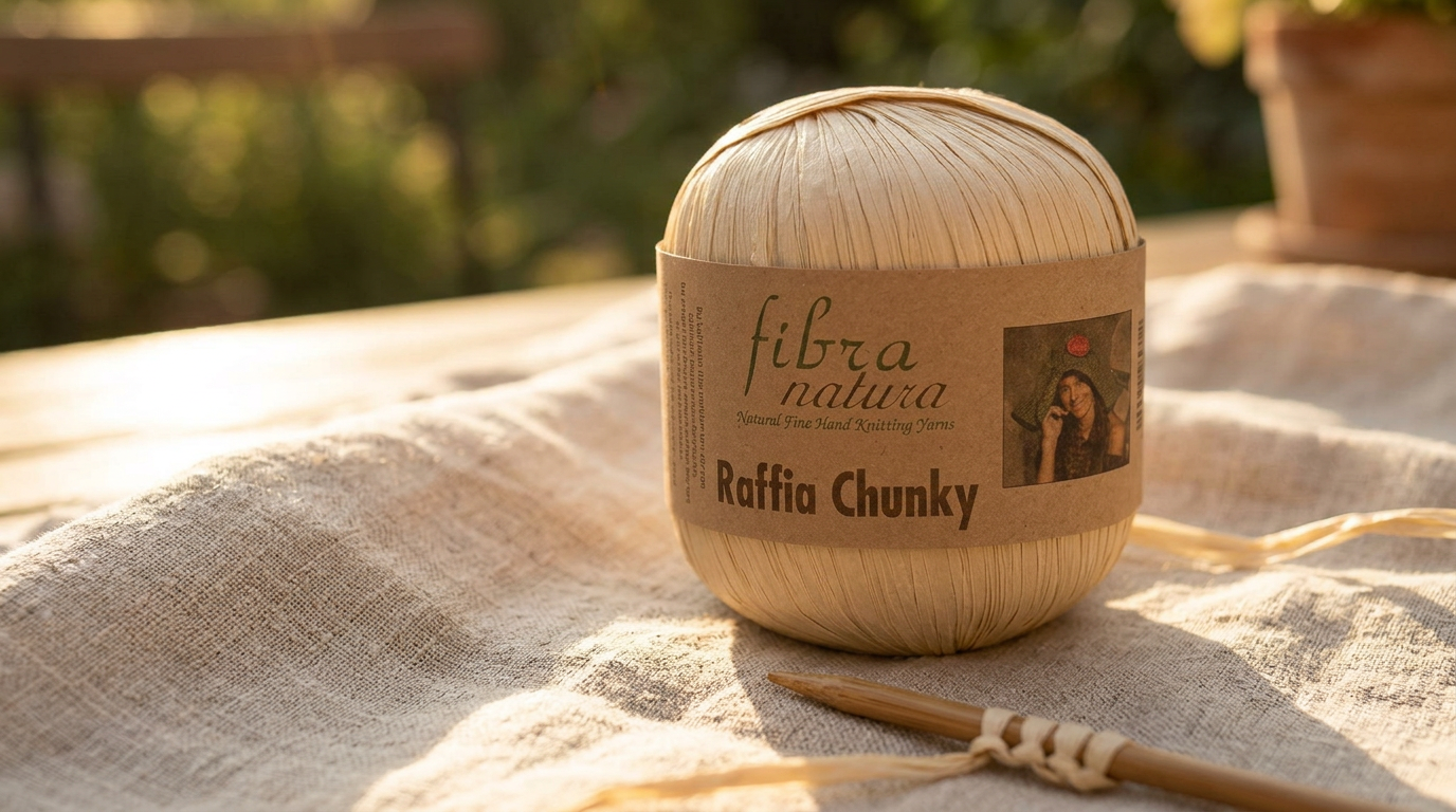 Raffia Chunky 114-16 béžová