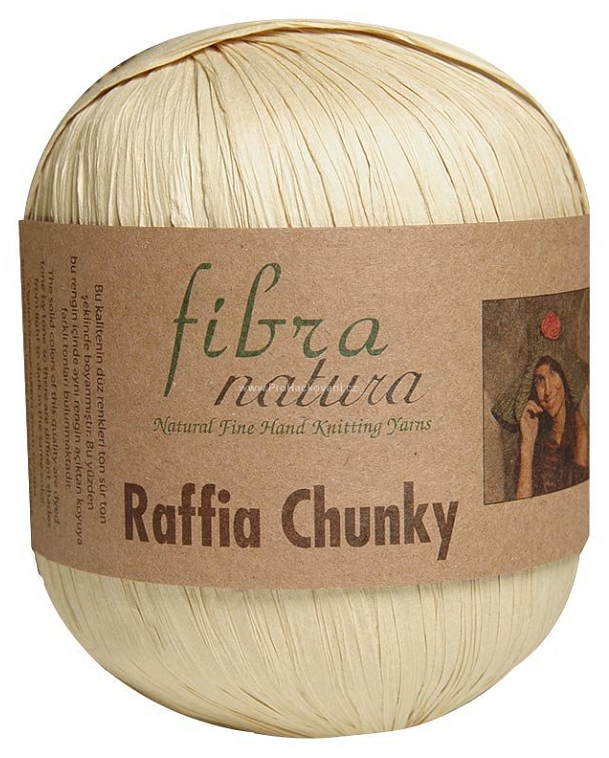 Raffia Chunky 114-16 béžová