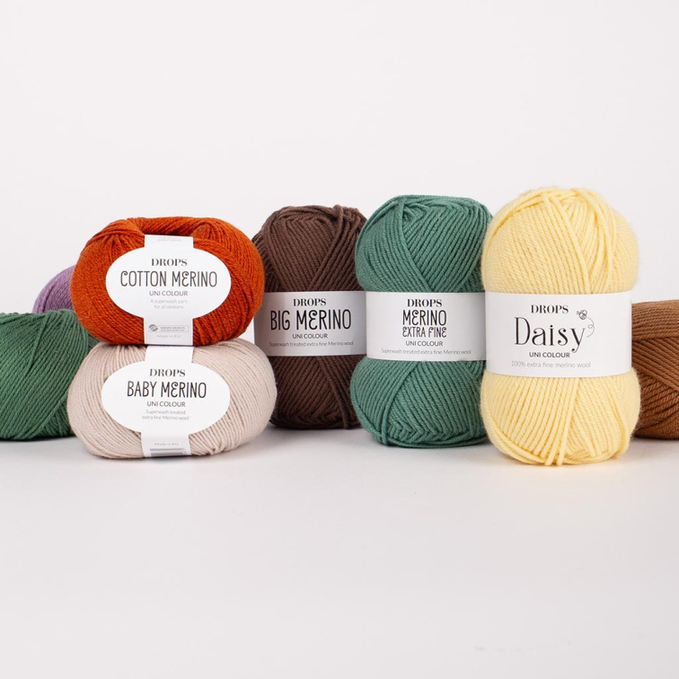 🎉 Září plné hebkosti – 30% sleva na merino příze DROPS! 🧶