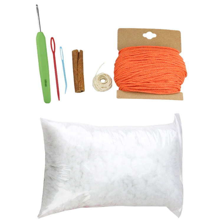 🎃 Podzimní must-have: Kreativní sada na výrobu háčkované dýně! 🍂