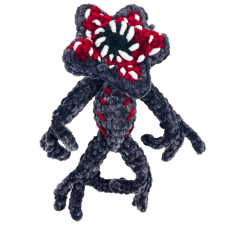 Háčkovaná „Příšerka z obráceného světa“