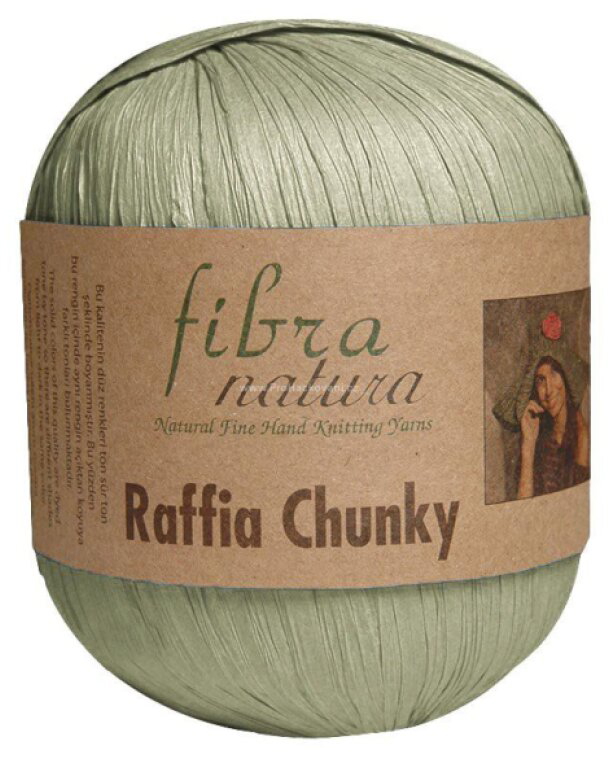 Raffia Chunky 114-15 světle olivová