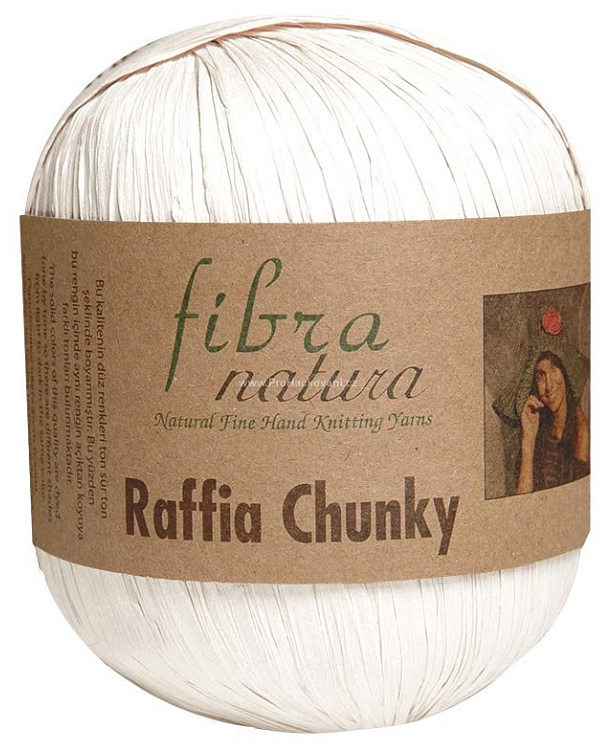 Raffia Chunky 114-02 smetanová