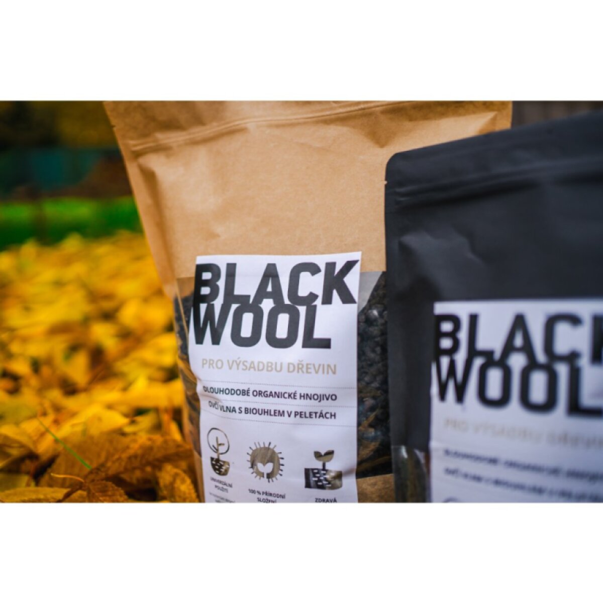 BlackWool hnojivo s biouhlem pro výsadby