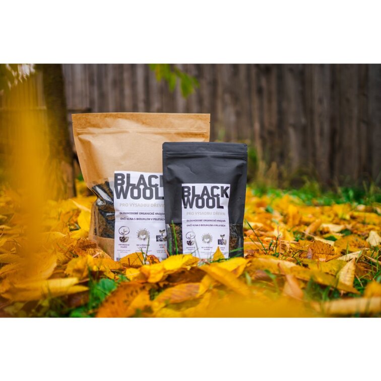 BlackWool hnojivo s biouhlem pro výsadby