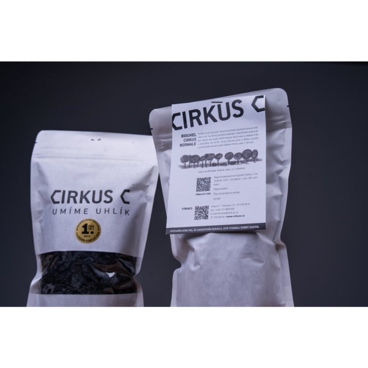 Biochar v mini balení 0,75 litru