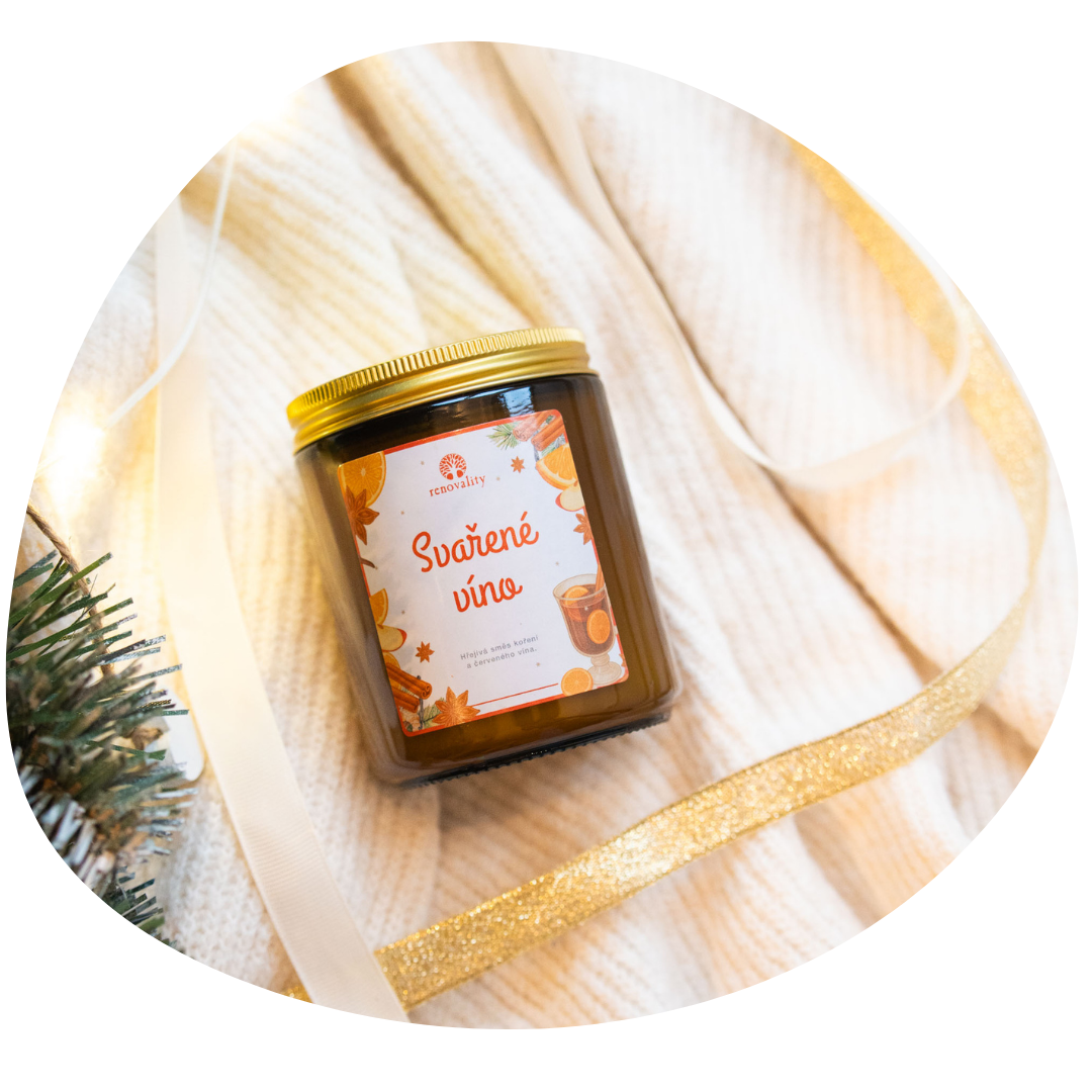 Svařené víno - sojová svíčka 250 ml