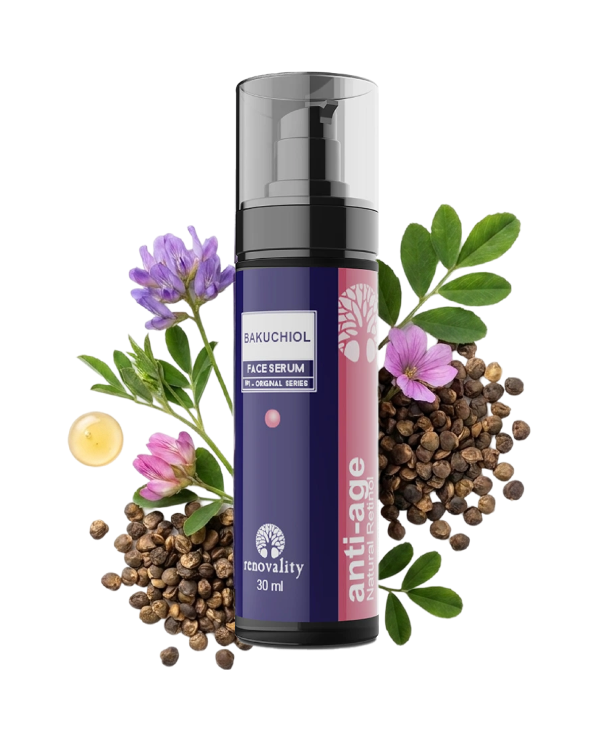 Bakuchiol Face Serum 30ml Anti-Age/Natural Retinol