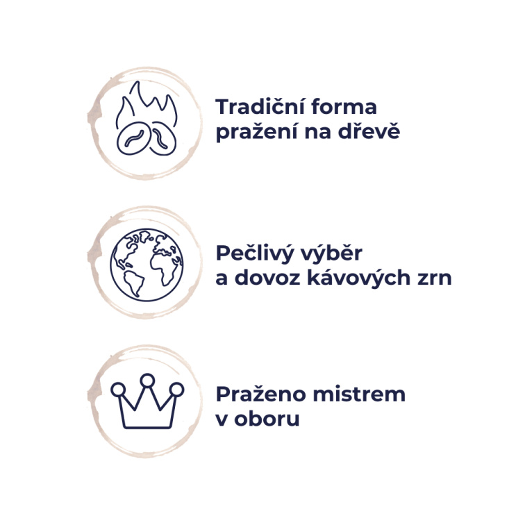 BRASIL SANTOS, 100% ARABICA - BEZ KOFEINU 500 g