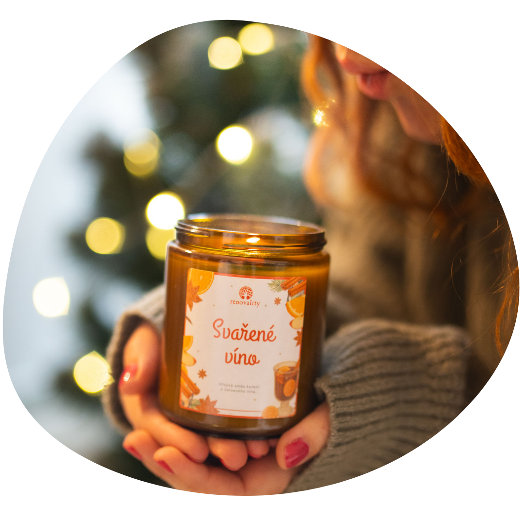 Svařené víno - sojová svíčka 250 ml