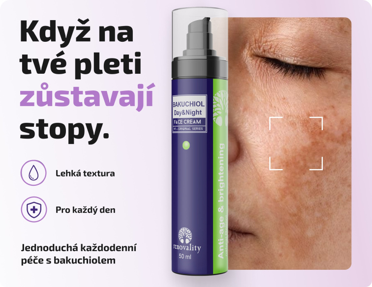 Bakuchiol Day & Night cream pigmentové skvrny