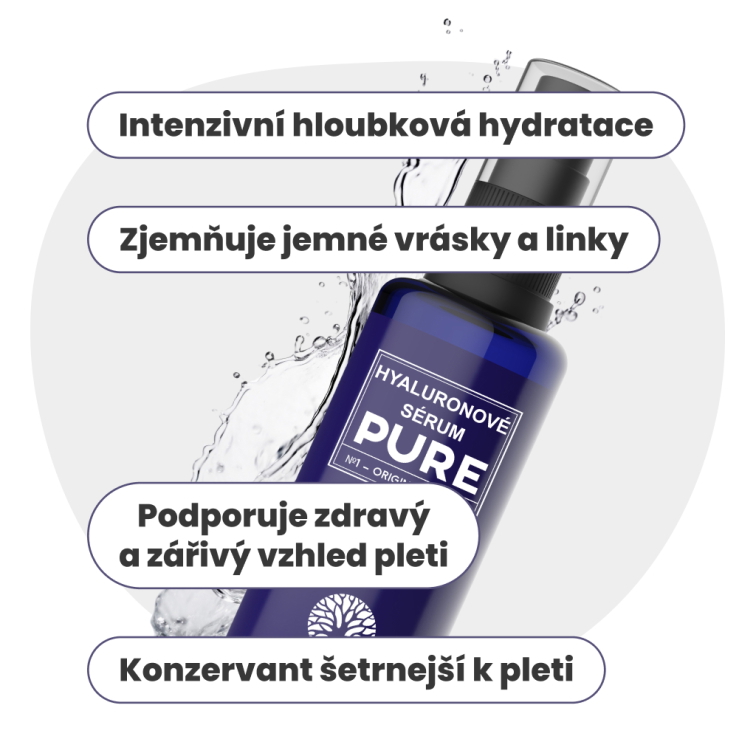 Hyaluronové sérum PURE 30ml airless