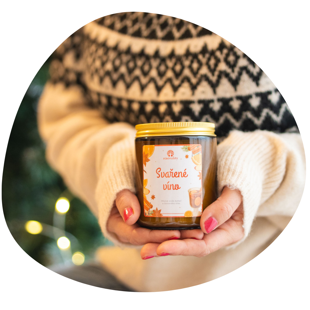 Svařené víno - sojová svíčka 250 ml