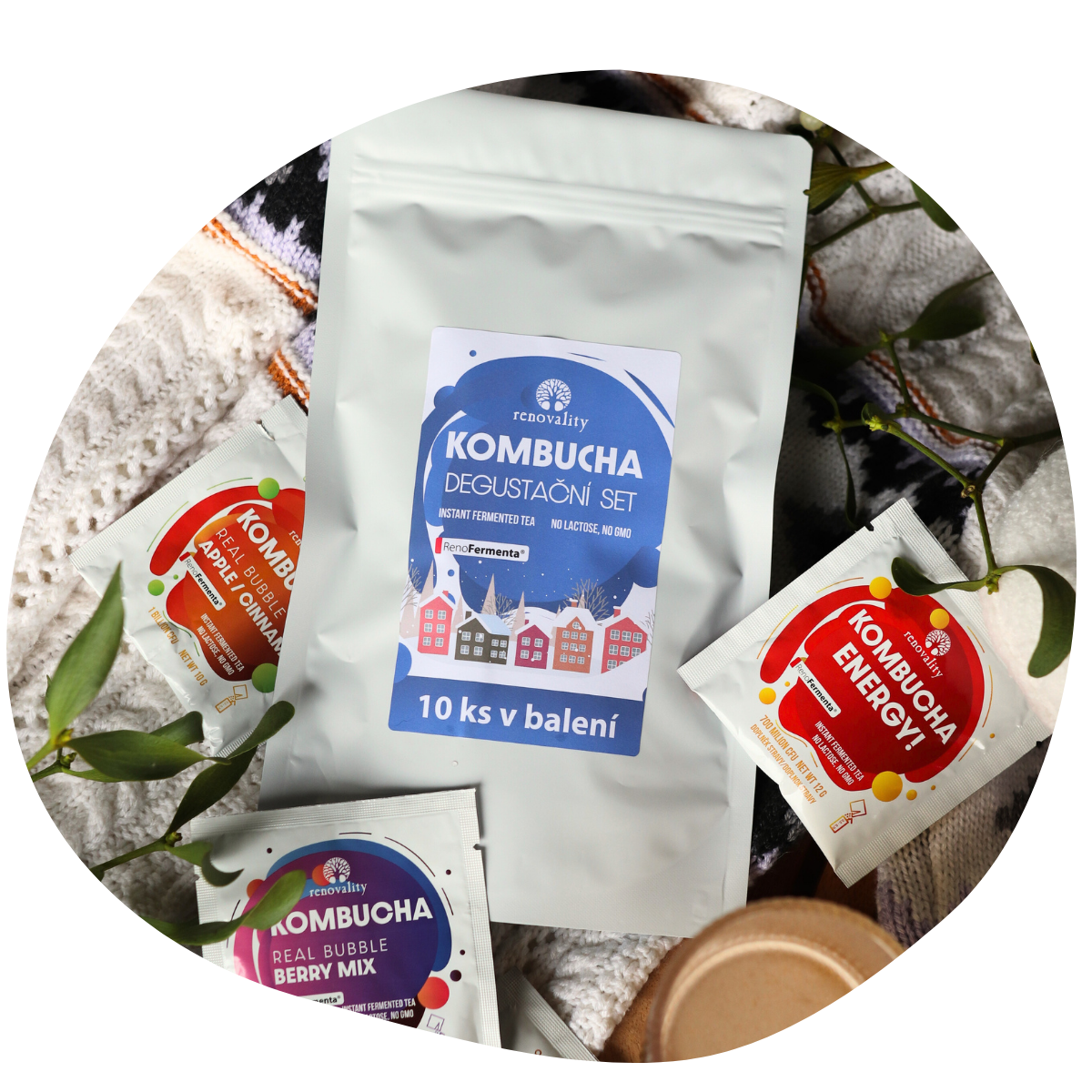 Degustační kombucha balíček