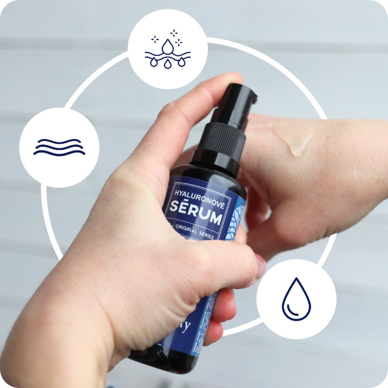 Hyaluronové sérum 50 ml s dávkovačem