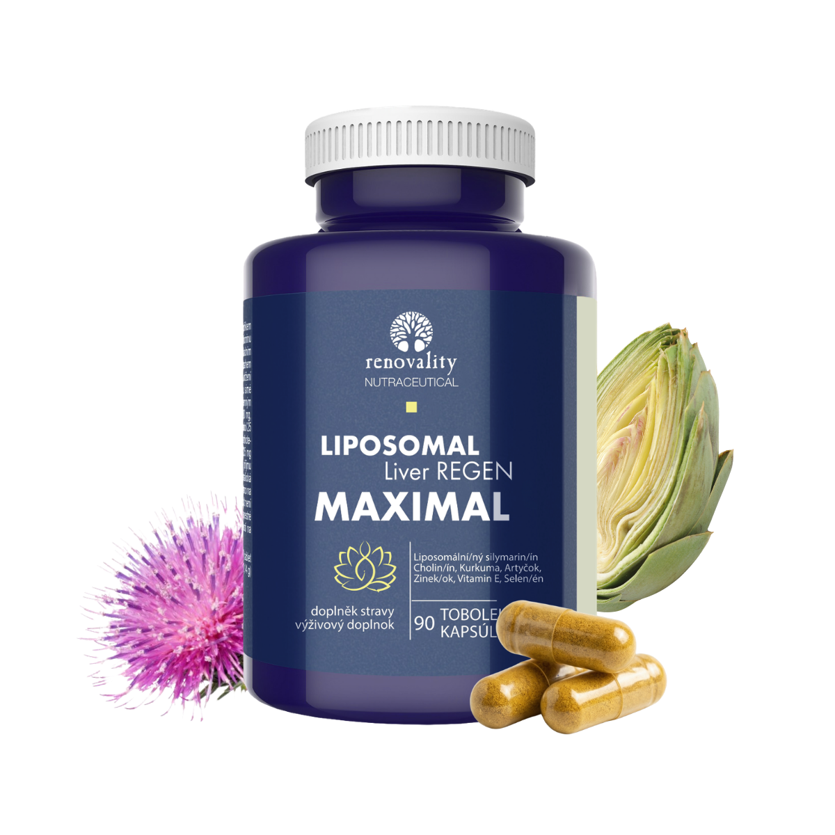 LIPOSOMAL Liver REGEN MAXIMAL 90 kapsúl