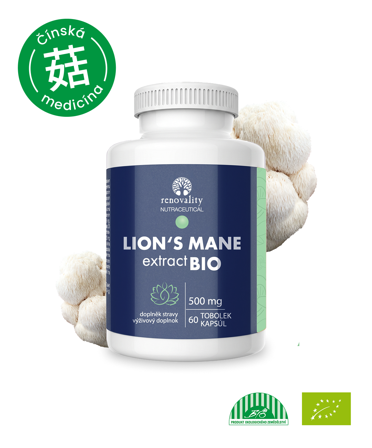LION´S MANE extract BIO 60 tobolek
