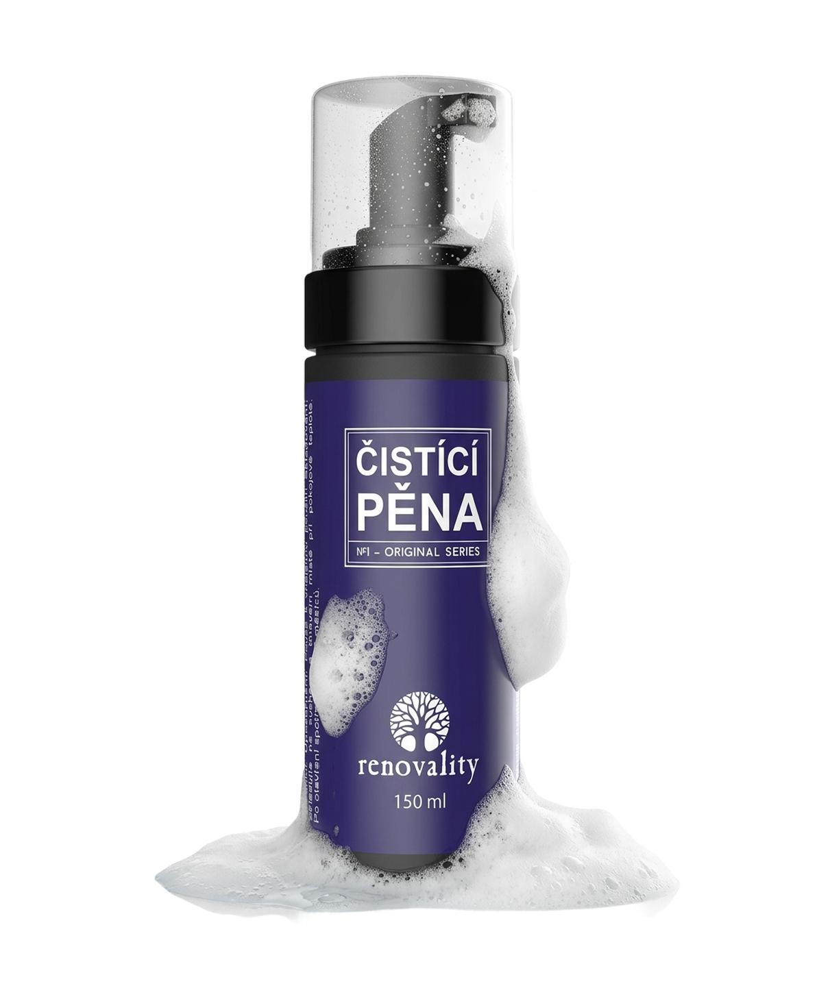 Jemná čistiaca pena Renovality 150ml