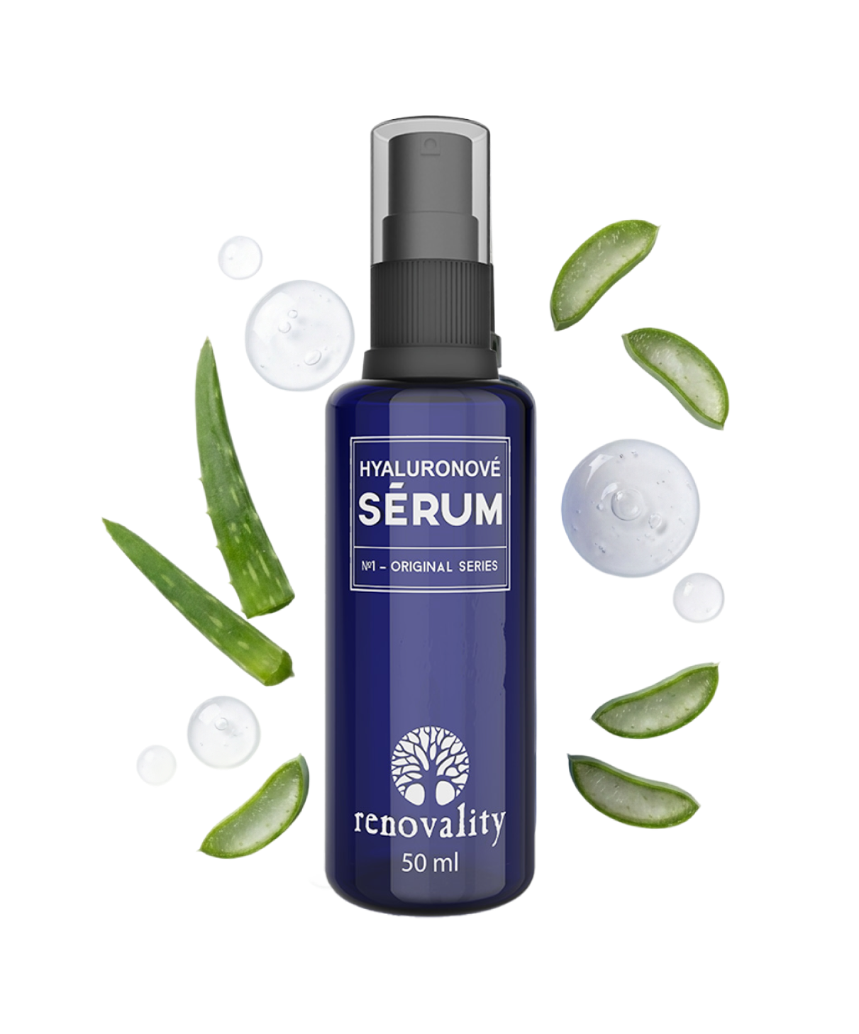 Hyaluronové sérum 50 ml s dávkovačem