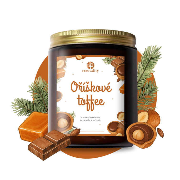 Oříškové toffee