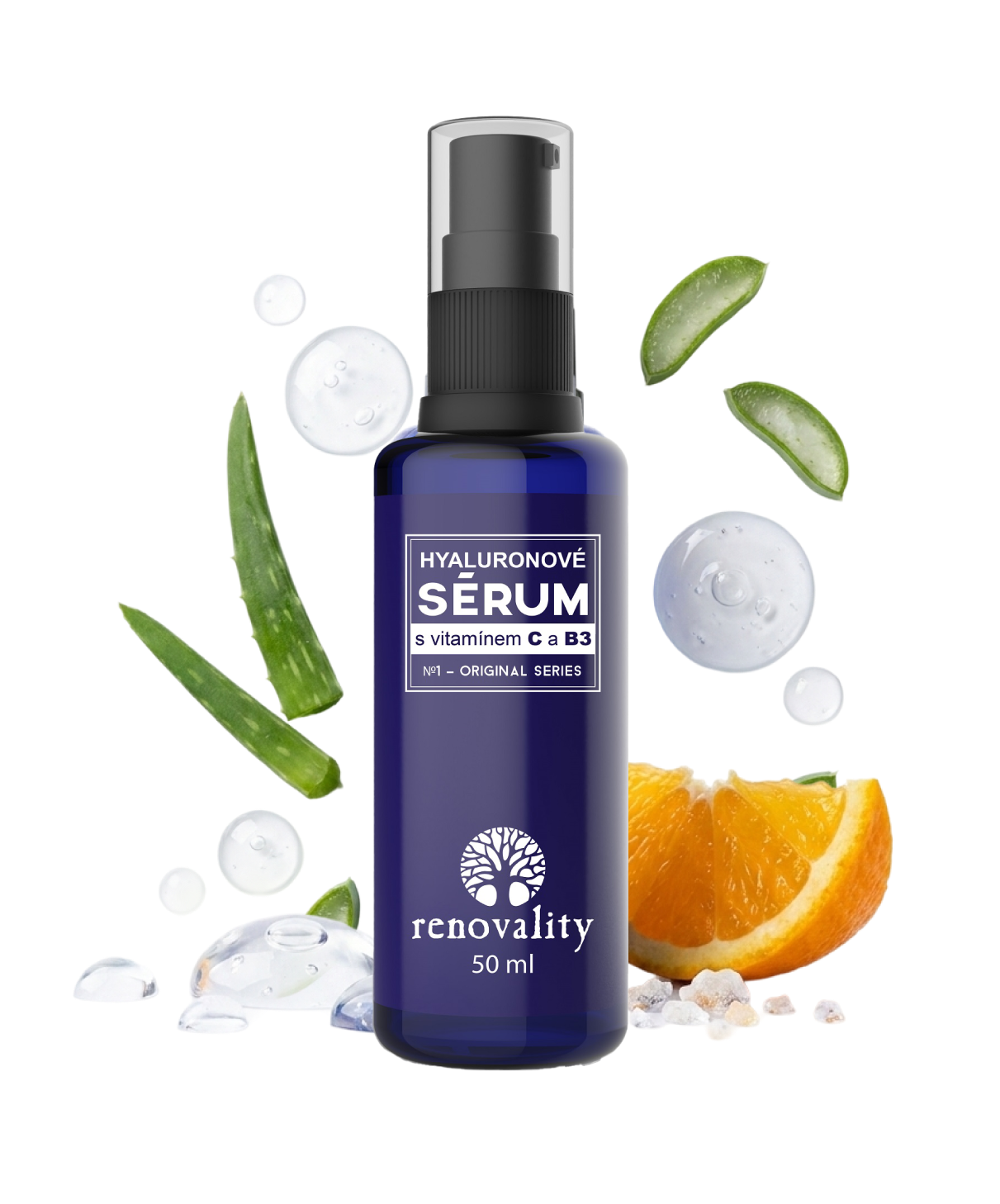 Hyaluronové sérum s vitamínem C a B3 50ml