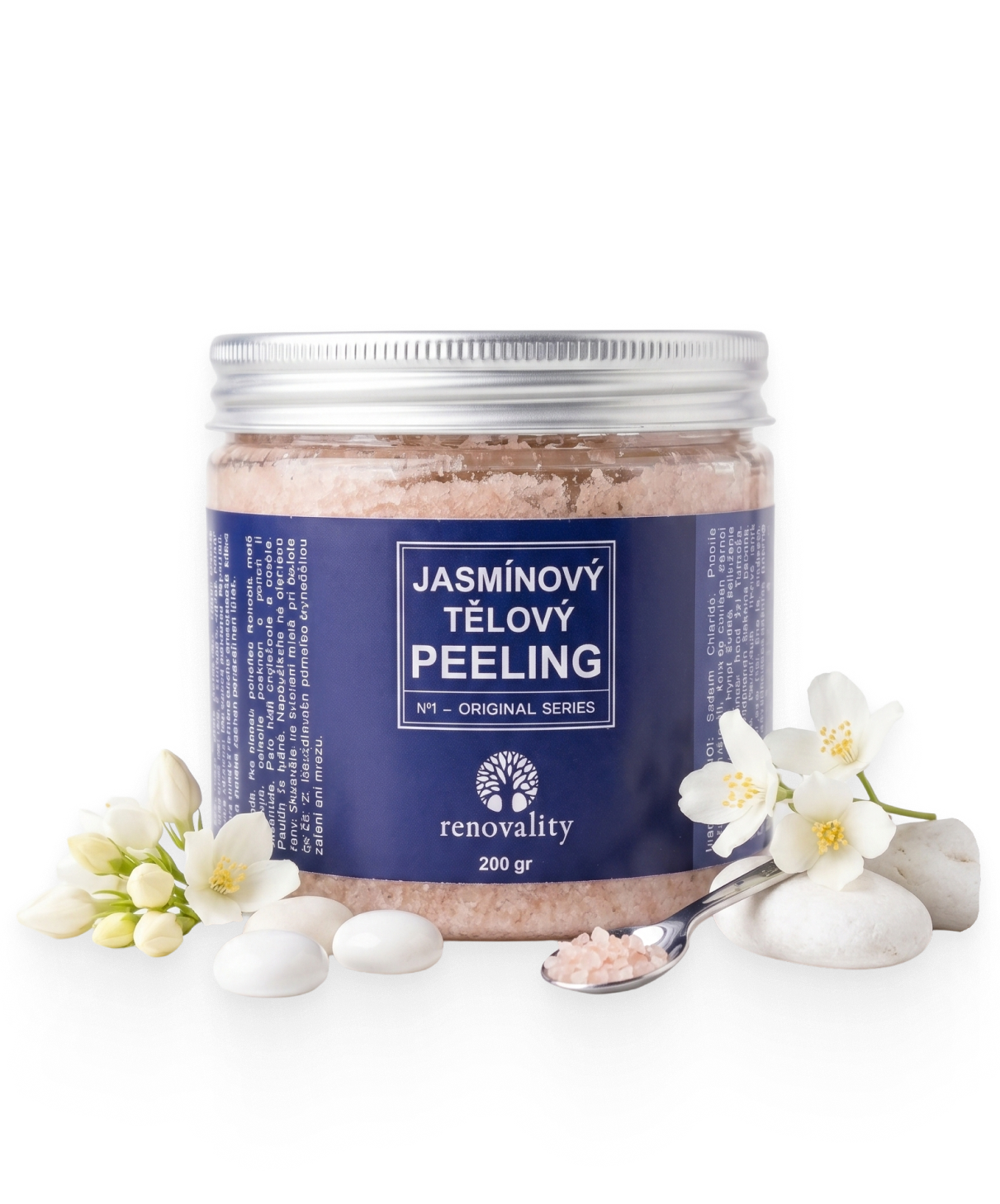 Jasmínový tělový peeling 200 gr