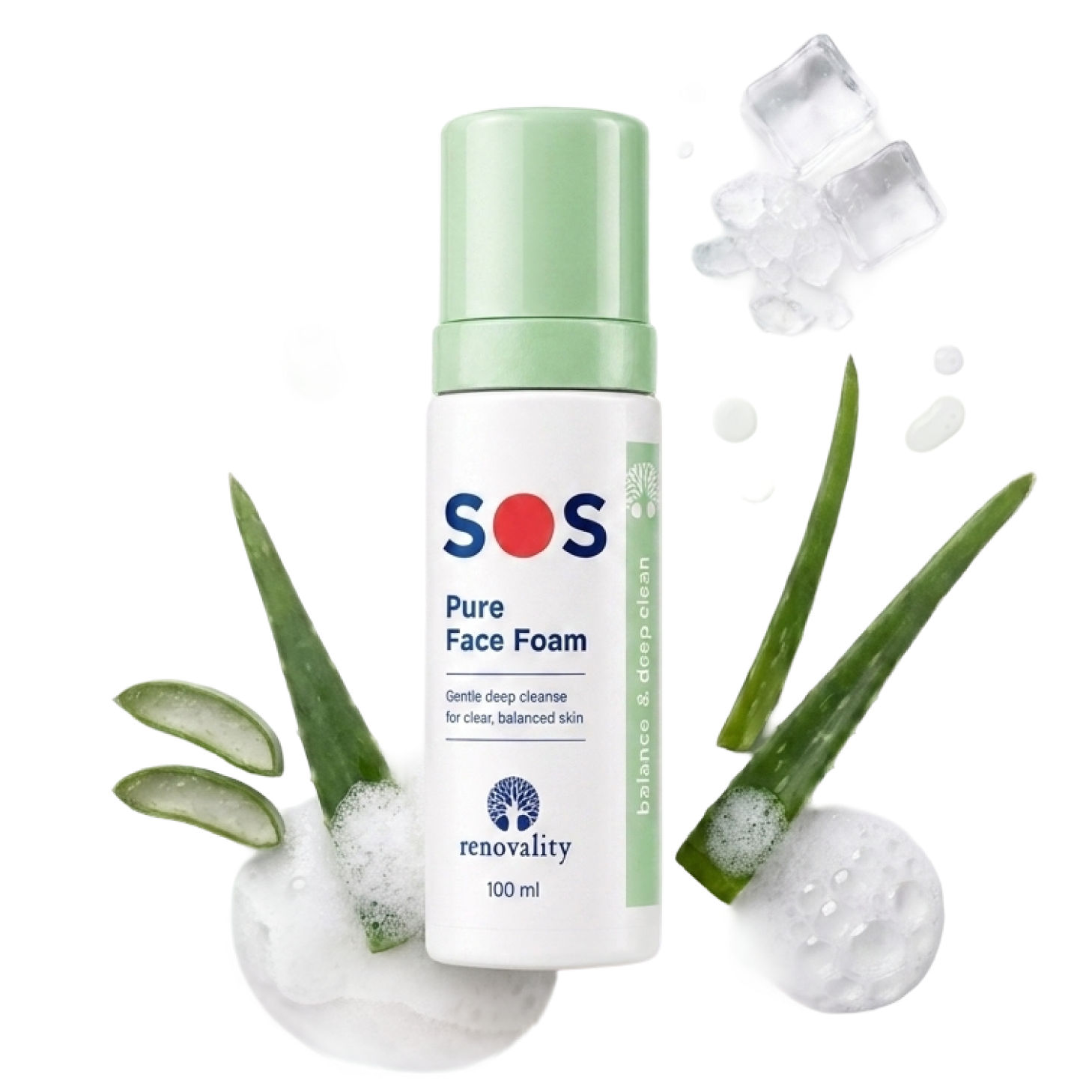 SOS Pure Face Foam 100 ml