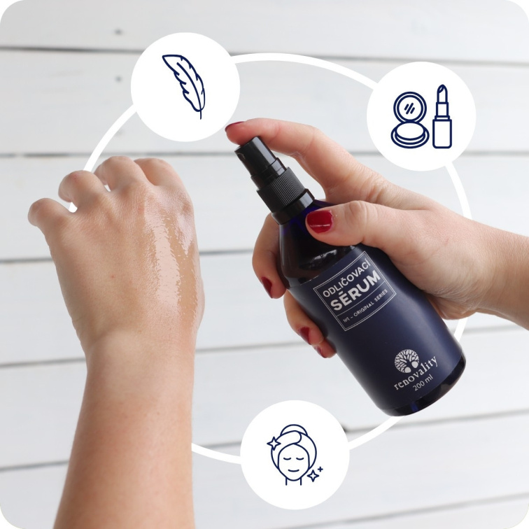 Odličovací sérum s rozprašovačem 200 ml