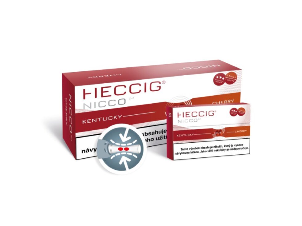 [HECCIG] Nicco 2v1 – Cherry - Karton