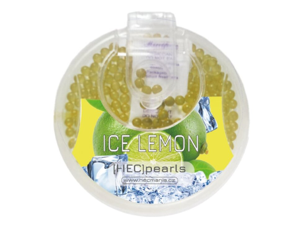 [HECCIG] Pearls práskací kuličky - 200 ks s aplikátorem - Ice Lemon