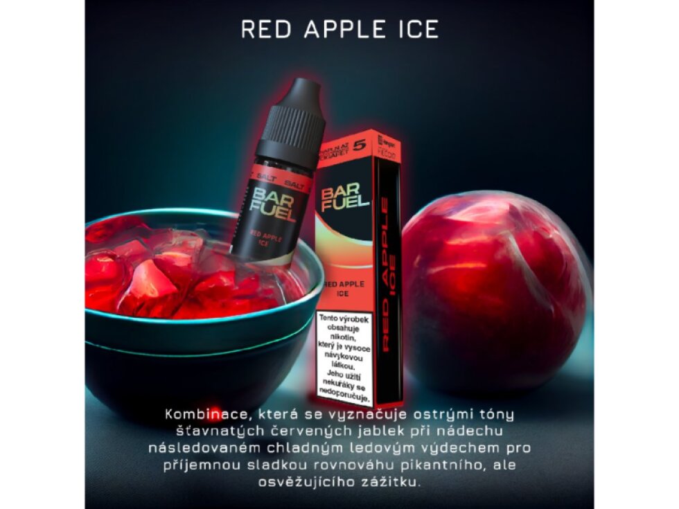 BAR FUEL - e-liquid 10 mg Red Apple Ice