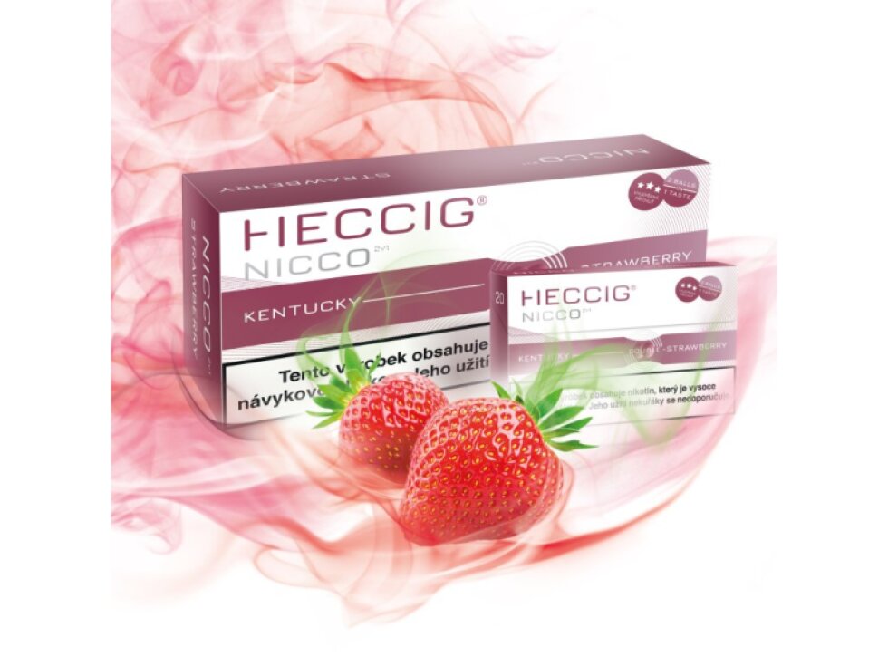 [HECCIG] Nicco 2v1 – Strawberry - Karton