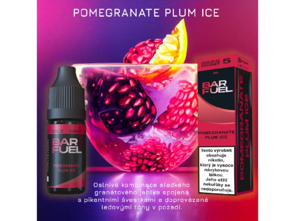 BAR FUEL - e-liquid 20 mg Pomegranate Plum Ice