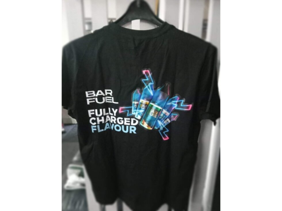 Tričko černé Bar Fuel