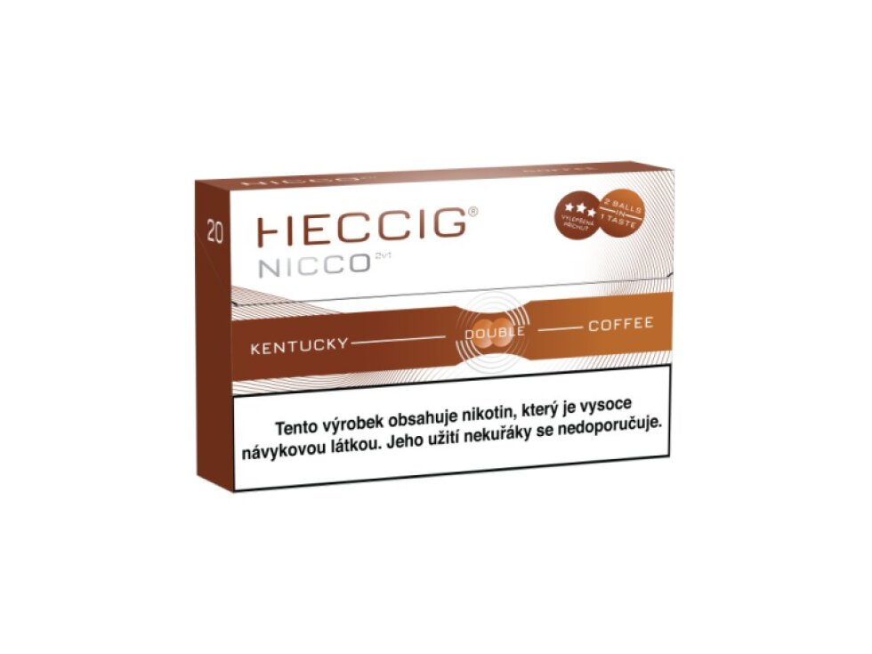 [HECCIG] Nicco 2v1 – Coffe - Krabička