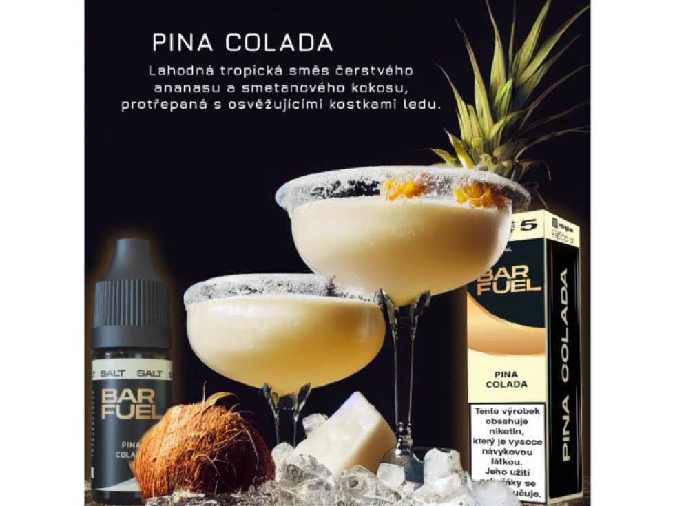 BAR FUEL - e-liquid 10 mg Pina Colada